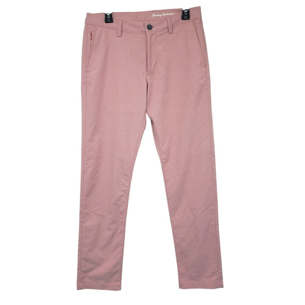 Tommy Bahama Light Pink Pants Mens 30 x 32 Island Zone Performance Oxford